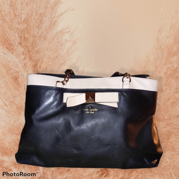 Large Kate Spade Mary Jane satchel tote - Picture 3 of 16